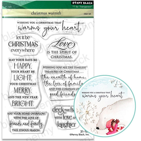 PENNY BLACK : Christmas Warmth | Stamp