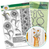 PENNY BLACK : Dainty Daisies | Stamp & Die Bundle
