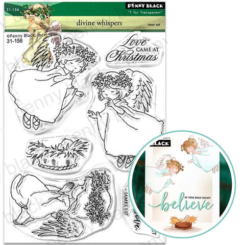 PENNY BLACK : Divine Whispers | Stamp