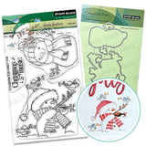 PENNY BLACK : Frosty Feathers | Stamp & Die Bundle