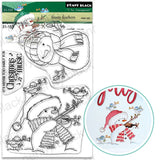 PENNY BLACK : Frosty Feathers | Stamp