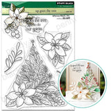PENNY BLACK : Up Goes The Tree | Stamp