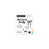 CONCORD & 9 th : Perfectly Tied | Stamp & Die Bundle