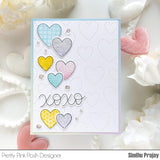 PRETTY PINK POSH: Pierced Hearts Cover Plate | Die