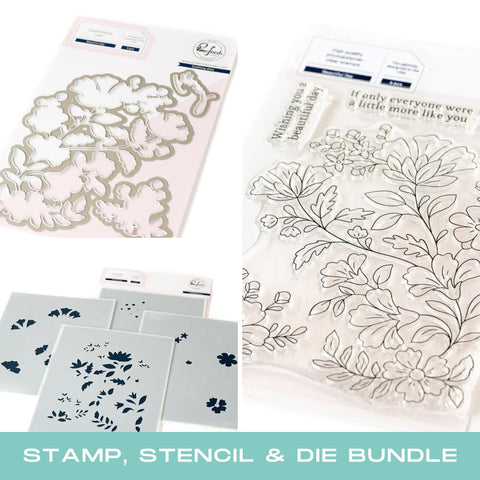 PINKFRESH STUDIO:  Beautiful Day | Stamp, Stencil & Die Bundle