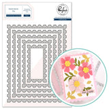 PINKFRESH STUDIO:  Nested Rectangles | Postage Edge | Die