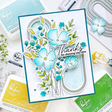 PINKFRESH STUDIO: Playful Petals | Layered Stencils