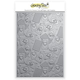 HONEY BEE STAMPS: Aces | 3D Embossing Folder