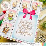 MAMA ELEPHANT: Postage Grid Cover | Creative Cuts