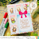 MAMA ELEPHANT: Postage Grid Cover | Creative Cuts