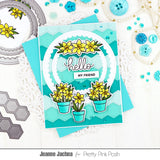 PRETTY PINK POSH: Potted Daffodils | Stamp & Die Bundle