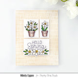 PRETTY PINK POSH: Potted Daffodils | Stamp & Die Bundle
