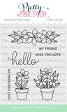 PRETTY PINK POSH: Potted Daffodils | Stamp & Die Bundle