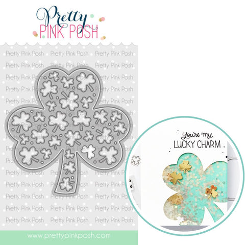 PRETTY PINK POSH: Decorative Shamrock | Die