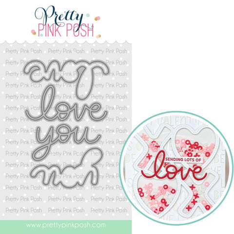 PRETTY PINK POSH: Love You Shadow | Die