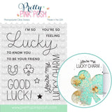 PRETTY PINK POSH:  Lucky To Know You | Stamp