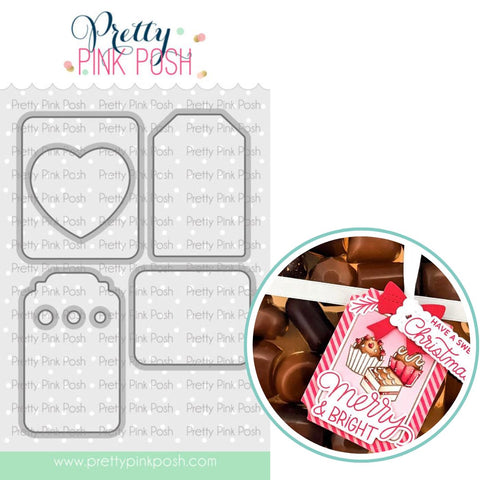 PRETTY PINK POSH: Valentine Tags | Die