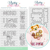 PRETTY PINK POSH: Valentine Word Scenes | Stamp & Die Bundle