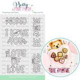 PRETTY PINK POSH:  Valentine Word Scenes | Stamp