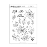 CONCORD & 9 th :  Pretty Poinsettias | Stamp & Die Bundle