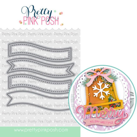 PRETTY PINK POSH: Banner Greetings 1 | Die