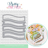 PRETTY PINK POSH: Banner Greetings 3 | Die