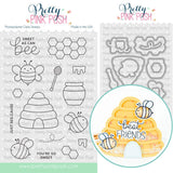 PRETTY PINK POSH: Stamp & Die Bundle | Bee Additions