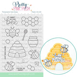PRETTY PINK POSH:  Stamp | Bee Additions