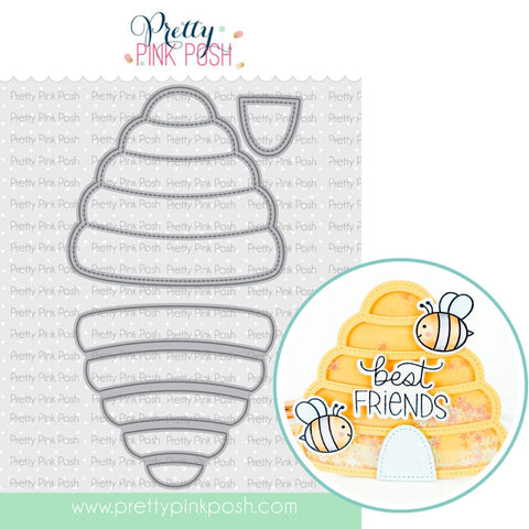 PRETTY PINK POSH: Die | Bee Hive Shaker