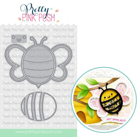 PRETTY PINK POSH: Die | Bee Shaker