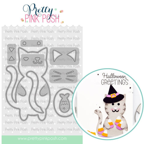 PRETTY PINK POSH: Cat Holder | Die