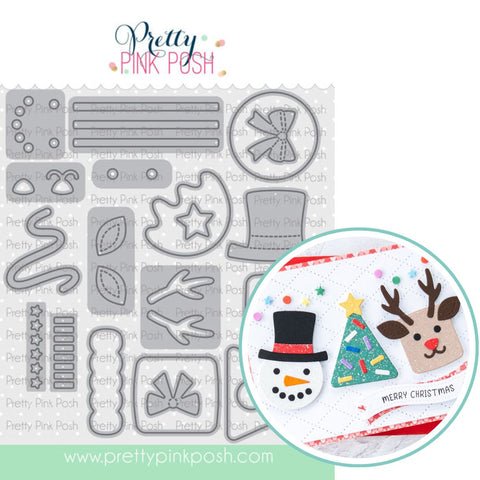 PRETTY PINK POSH: Christmas Cake Pops | Die