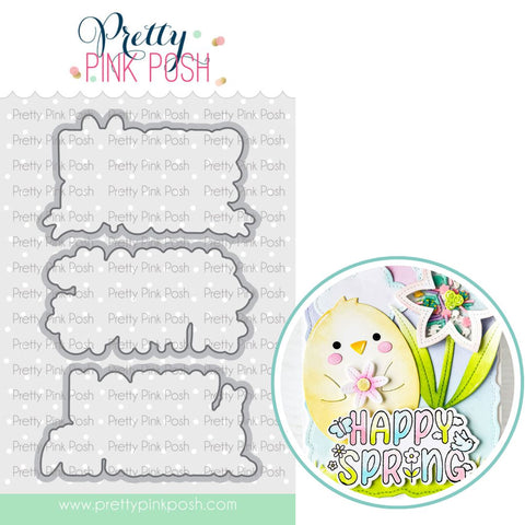 PRETTY PINK POSH: Easter Word Scenes | Die