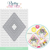 PRETTY PINK POSH: Eyelet Diamonds | Die