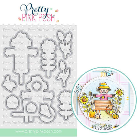 PRETTY PINK POSH: Die | Fall Scarecrows