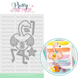 PRETTY PINK POSH: Die | Flamingo Holder