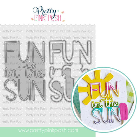 PRETTY PINK POSH: Die | Fun In The Sun + Shadow