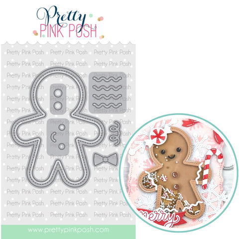 PRETTY PINK POSH: Gingerbread Shaker | Die
