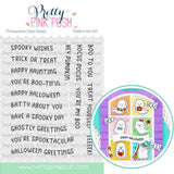 PRETTY PINK POSH:  Stamp | Halloween Banner Greetings