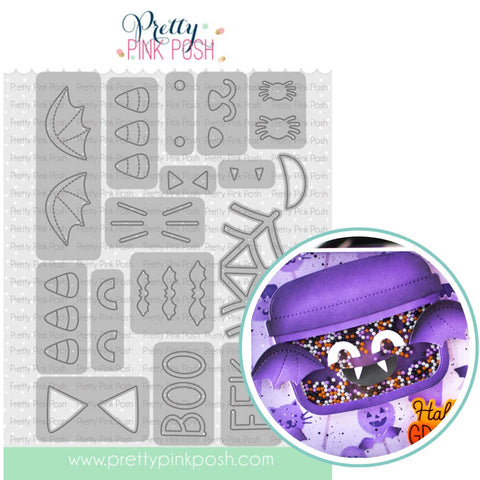 PRETTY PINK POSH: Halloween Bucket Additions | Die