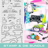 PRETTY PINK POSH:  Halloween Corners | Stamp & Die Bundle