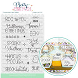 PRETTY PINK POSH:  Halloween Greetings | Stamp