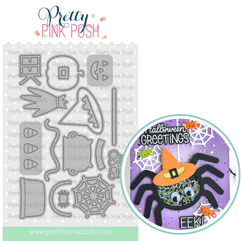 PRETTY PINK POSH: Halloween Holder Additions | Die