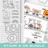 PRETTY PINK POSH:  Halloween Train | Stamp & Die Bundle