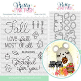 PRETTY PINK POSH: Stamp & Die Bundle | Happy Fall