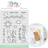 PRETTY PINK POSH:  Stamp | Happy Summer