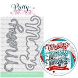 PRETTY PINK POSH: Large Merry Shadow  | Die