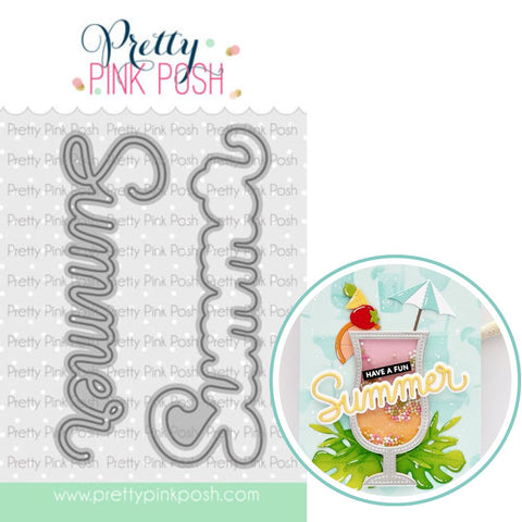 PRETTY PINK POSH: Die | Large Summer + Shadow
