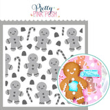 PRETTY PINK POSH: Gingerbread | Layered Stencil 2 PK