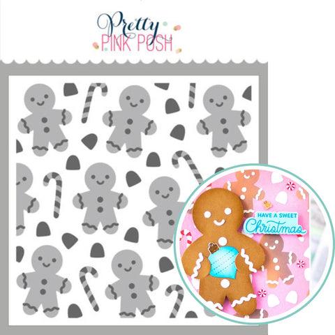 PRETTY PINK POSH: Gingerbread | Layered Stencil 2 PK